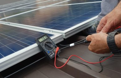 branchement panneau solaire